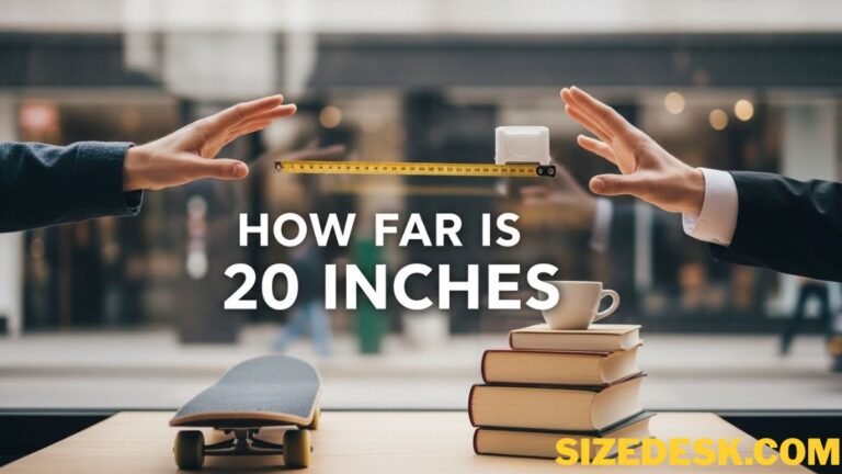 How Far Is 20 Inches? 16 Most Common Things Explained for Easy ...