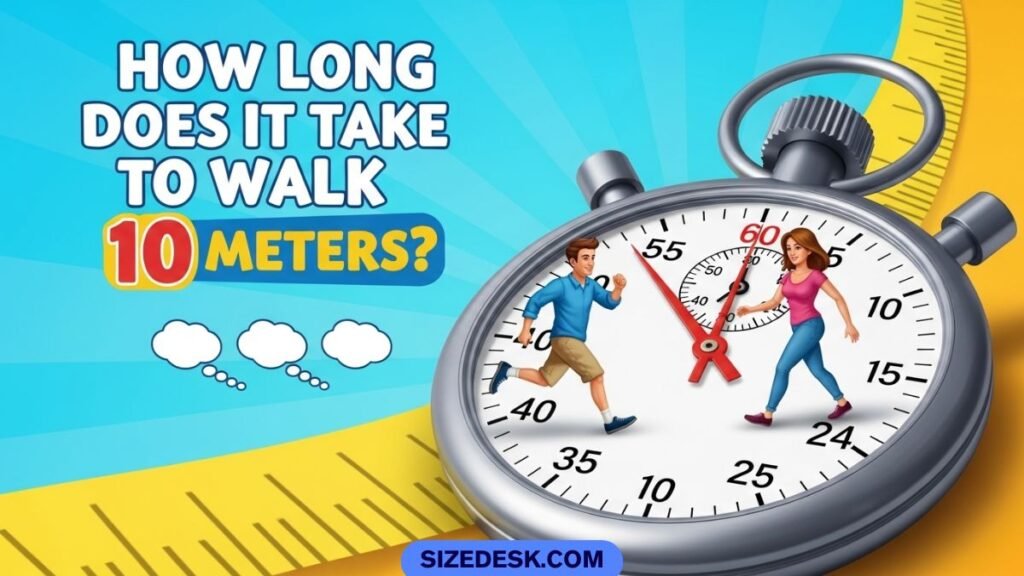 How Long Does It Take to Walk 10 Meters