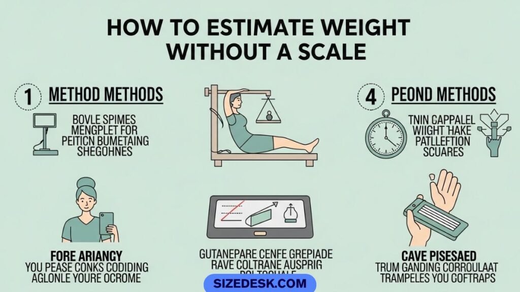 How to Estimate Weight Without a Scale