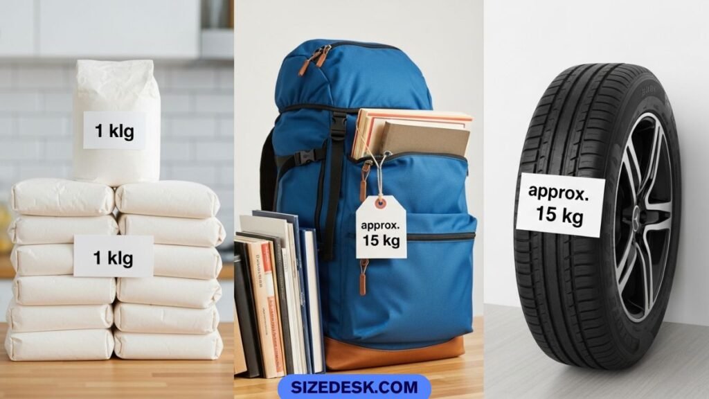 How to Visualize 15 Kg Without a Scale