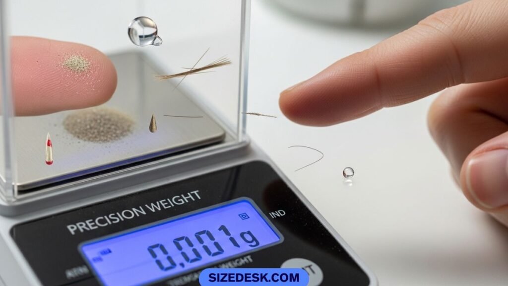 Why Small Weight Measurements Can Be Difficult to Visualize