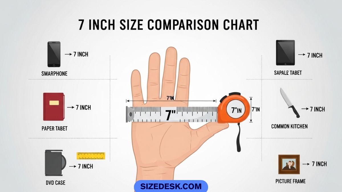 How Long Is 7 Inches? 14 Common Things That Are 7 Inches Long