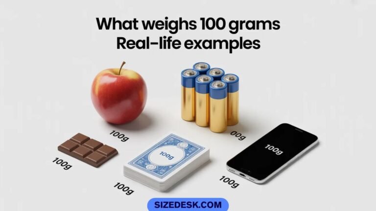 everyday items that weigh 100 grams including coins chocolate and apple