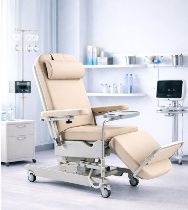 Dialysis Chairs Can Support Better Treatment Spaces When Patient and Staff Needs Are Considered Together