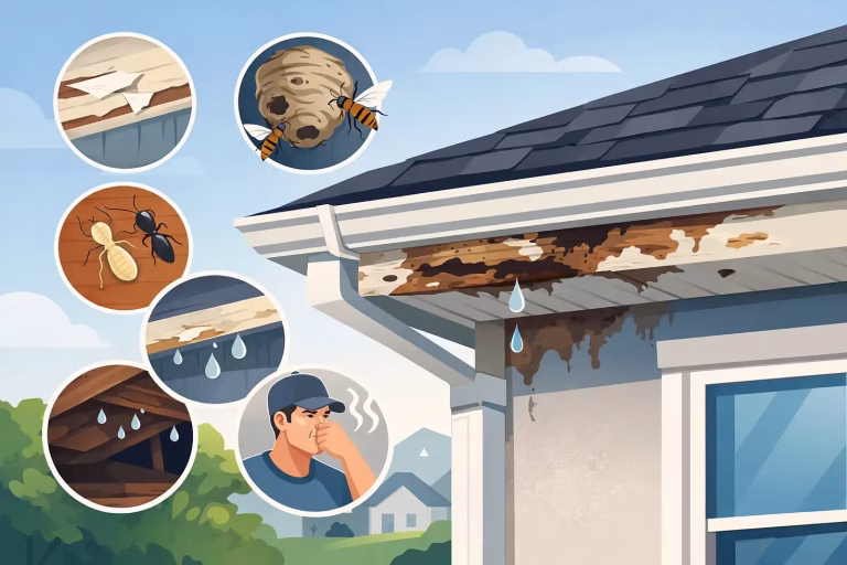 When Should You Replace Your Soffits? Signs of Rot, Moisture Damage and Deterioration